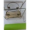Image 2 : Magazine Rack, Yoga Mat, Wire Rack - As Is  -  PICK UP