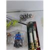 Image 4 : Battery Operated Candle holder, Wood Screws, Spring Door Stop, Misc - As Is