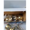 Image 3 : (5) Doorknobs, Electrical Box, (2) PVC Pipe Connectors, Misc - As Is