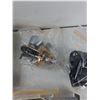 Image 7 : (5) Doorknobs, Electrical Box, (2) PVC Pipe Connectors, Misc - As Is