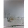 Image 1 : Glass Vase, Glass Beer Stein, (8) Glasses, Misc - As Is