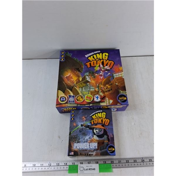 King Of Tokyo Game, King Of Tokyo Expansion - As Is