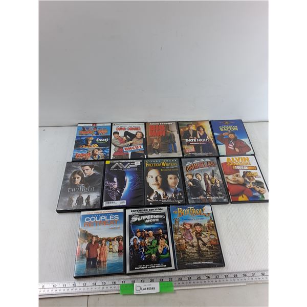 (13) Movies - Twilight, Dumb And Dumber, Aliens VS Predators, Misc