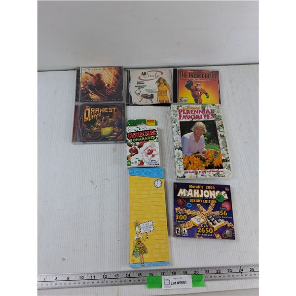 Notebook, Perennials Favourites, Christmas Charades, Misc