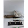 Image 1 : Decorative Bowl, Mirror, Wall Hooks, Misc - As Is