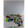 Image 1 : Wooden Farm Blocks, Plastic Blocks, Plastic Food Toys, Misc - As Is