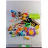 Image 1 : Toy Drill, Batman Belt, Plastic Blocks, Misc - As Is