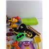 Image 5 : Toy Drill, Batman Belt, Plastic Blocks, Misc - As Is