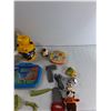 Image 3 : Fisher-Price Plane, Transformers Waterbottle, Sand Molds, Misc - As Is