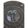Image 5 : Knowles "Father's Day" Decorative Plate, Silver-Plated 25th Ann. Tray, Black/Iridescent Resin Dish