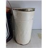 Image 3 : Husky Can, White Flour Bin - As Is  -  PICK UP ONLY
