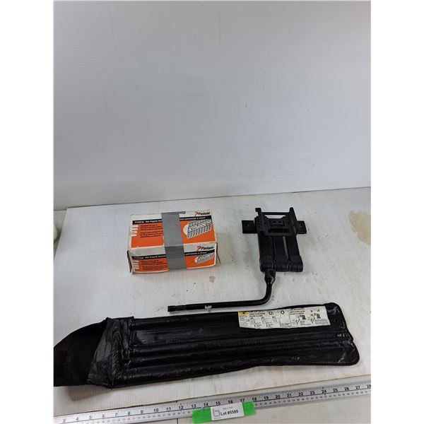 Prostrip Nail Strips, TV Holder, Tire Jack - As Is -  PICK UP