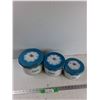 Image 1 : (3) Metal Tin Canisters - As Is