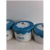 Image 3 : (3) Metal Tin Canisters - As Is
