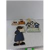 Image 1 : (4) Decorative Wall Signs - As Is