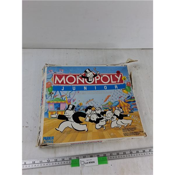 Monopoly Junior- As Is