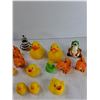 Image 3 : Assorted Rubber Ducks, Rubber Dinosaurs - As Is