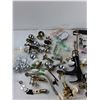 Image 2 : Assorted Doorknobs, (2) Flexible Connectors, Assorted Screws, Misc - As Is