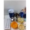 Image 2 : (2) Pots, (4) Mugs, Assorted Bowls, Misc - As Is