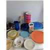 Image 3 : (2) Pots, (4) Mugs, Assorted Bowls, Misc - As Is
