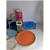 Image 4 : (2) Pots, (4) Mugs, Assorted Bowls, Misc - As Is