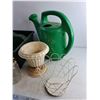 Image 4 : Plastic Tote, Watering Can - As Is, Pickup Preferred
