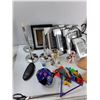 Image 2 : (3) Decorative Fish, Assorted Hangers, Shot Glasses, Misc - As Is