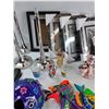 Image 4 : (3) Decorative Fish, Assorted Hangers, Shot Glasses, Misc - As Is