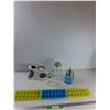 Image 1 : (3) Icecube Makers, (2) Jars, Soap Dispenser, Misc