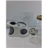 Image 2 : (3) Icecube Makers, (2) Jars, Soap Dispenser, Misc