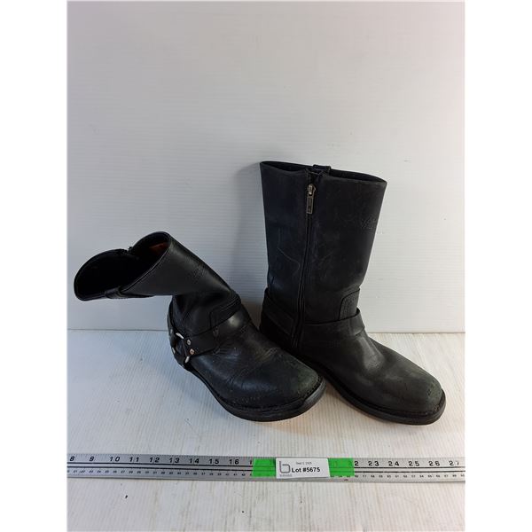 Harley Davidson Water Proof Leather Boots - Size 9M