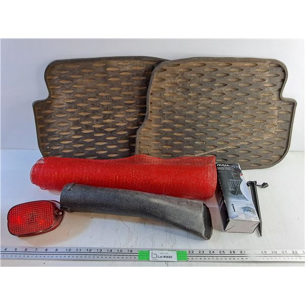 Harley Davidson Taillight, Vacuum Attachment, Noma Pathway Markers, Automotive Rear Floor Mats