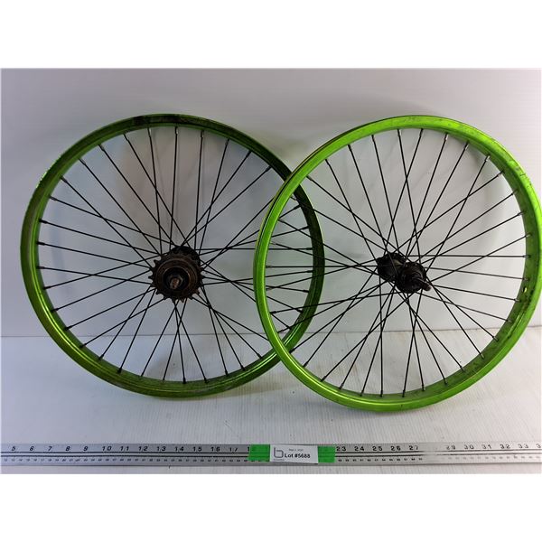 17" Front & Rear Bicycle Rims/Wheels  -  PICK UP