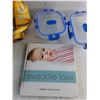Image 3 : Tommy Hilfiger Mini Backpack, Glass Food Trays with Lids, Swaddle Love Book