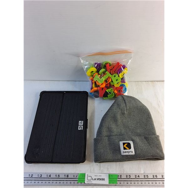 UAG 11" Tablet Case, Dakota Winter Hat, Alphabet Magnets