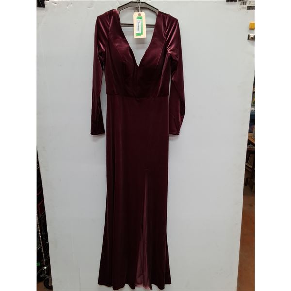 Sorella Vita Formal Dress - Size 10 - Red Velour