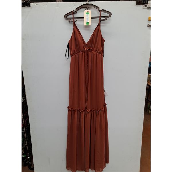 Sorella Vita Formal Dress - Size 10 - Burnt Orange