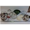 Image 1 : (7) Strainers, (2) Funnels, Mixing Bowl