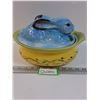 Image 1 : "Pistoulet" Bunny Casserole Dish by Pfaltzgraff - 11" x 8" x 6.5"
