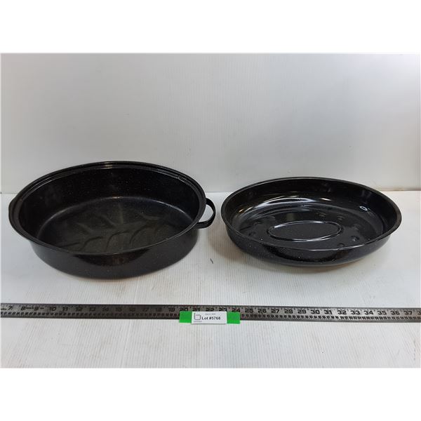16x12x4″ Metal Enamel Roaster