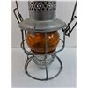 Image 4 : Vintage CP Rail "Orange Glass" Lantern