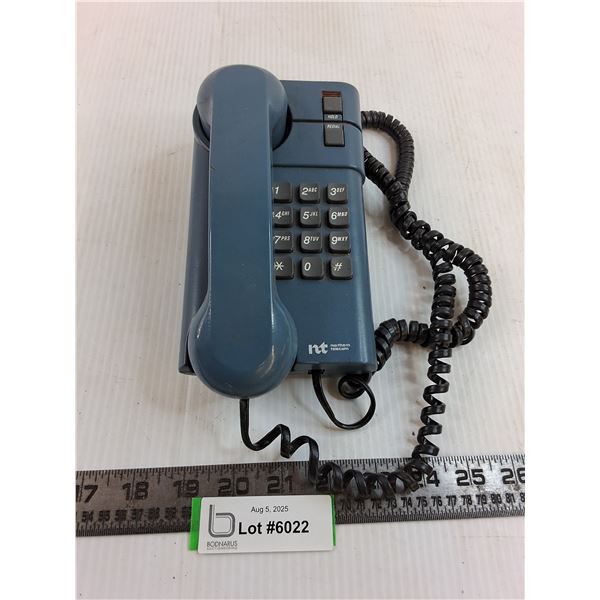 Northern Telecom 'Blue" Landline Telephone- Untested