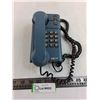 Image 1 : Northern Telecom 'Blue" Landline Telephone- Untested