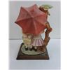 Image 2 : Italian Porcelain "L'Arte nel Mondo" Table Ornament - 11" Tall