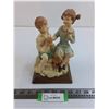 Image 1 : Italian Porcelain "L'Atte nel Mondo" Table Ornament