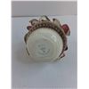 Image 3 : Capodimonte Italian Porcelain "Flower Basket" Table Ornament