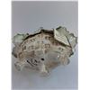 Image 3 : Capodimonte Italian Porcelain "Flower Basket" Table Ornament