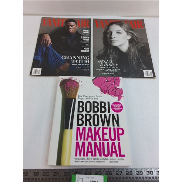 Bobbi Brown Makeup Manual, (2) Vanity Fair Magazines