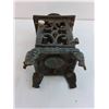 Image 3 : Cast Iron Backyard Decor Lantern - 12.5" Tall