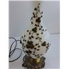 Image 2 : Vintage Ceramic/Metalwork Table Lamp - Tested - 30.5" Tall - No Shade - Pickup Only